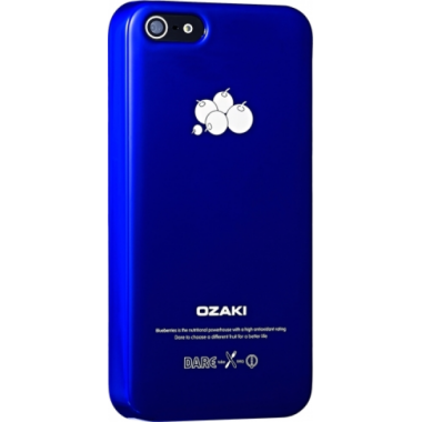 Etui do iPhone 5/5s/SE Ozaki O!coat Fruit - granatowe