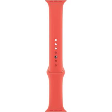 Pasek Apple do Apple Watch silikonowy 44/45/49mm - grejfrut