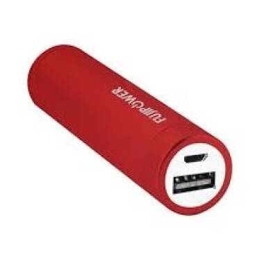 Bateria zewnętrzna FUJIPOWER External 2200mAh - czerwona