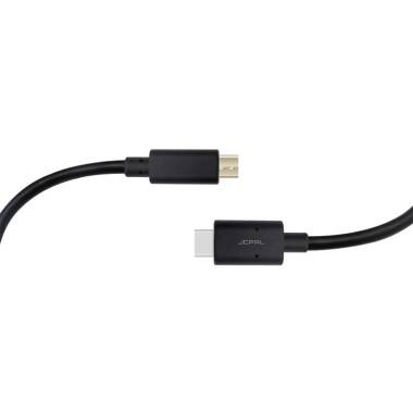 Kabel do MacBook USB-C-USB JCPAL - czarny 