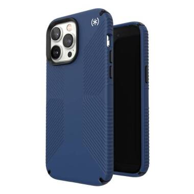 Etui do iPhone 14 Pro Max Speck Presidio2 Grip MagSafe - niebieskie/czarne 
