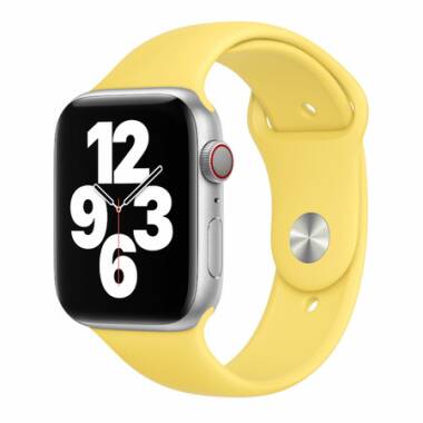 Apple Pasek do Apple Watch silikonowy 44/45/49mm - imbirowy