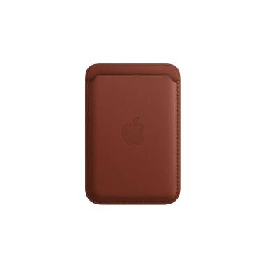Apple skórzany portfel z MagSafe FindMy - umber