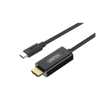 Kabel USB-C/HDMI UNITEK 1.8M - czarny 
