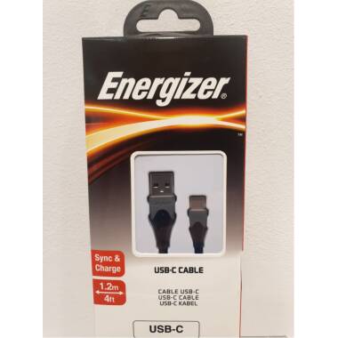 Kabel do iPad Pro 11/12,9  Energizer USB-C - czarny 