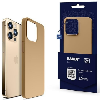 Etui do iPhone 14 Pro Max 3mk Hardy Case - Złote