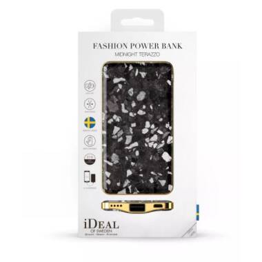 Powerbank Ideal Of Sweden Midnight Terazzo 5000mAh
