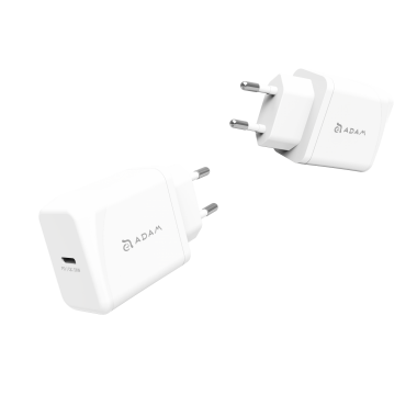 Ładowarka Adam 20W USB-C PD Elements Omnia F1 - Biała