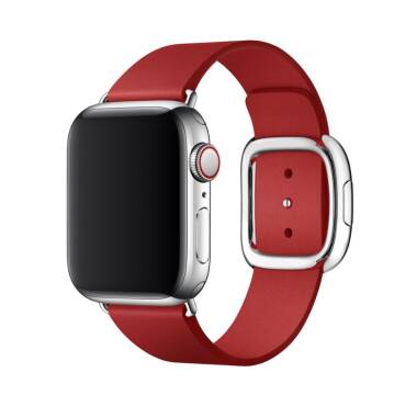 Pasek z klamrą do Apple Watch 38/40/41 mm Apple Modern Buckle (S) - czerwony