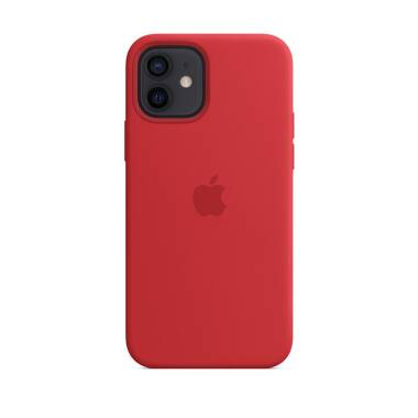 Etui do iPhone 12/12 Pro Apple Silicone Case z MagSafe - czerwone 