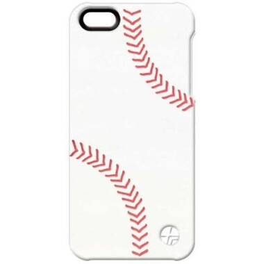 Etui do iPhone 5/5s/SE Trexta Baseball - białe 
