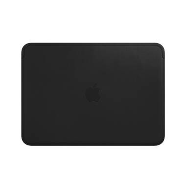 Etui skórzane do MacBook 12 Apple Leather - czarne 