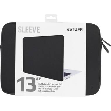 Etui do MacBook Pro 13 eSTUFF Sleeve Fits - czarne 