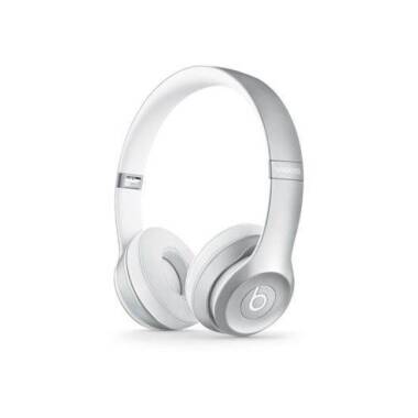 Słuchawki Beats Solo 2 Wireless On-Ea - srebrne