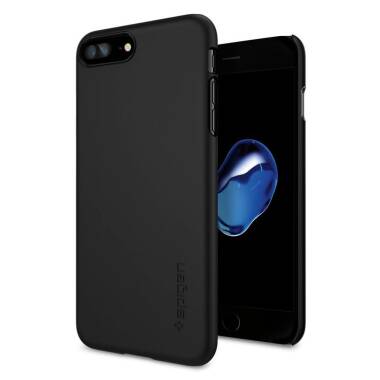 Etui do iPhone 7 Plus/ 8 Plus Spigen Thin Fit  - czarne