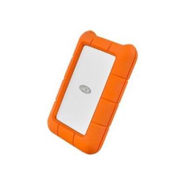 Dysk zewnętrzny LaCie Rugged 2TB USB-C - pomarańczowy