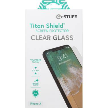 Szkło hartowane do iPhone 11 Pro / X / Xs eSTUFF Clear Cover