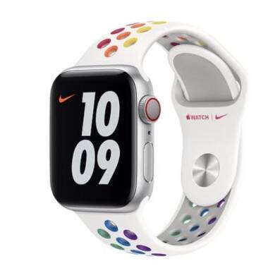Pasek do Apple Watch 42/44/45mm Apple Nike+  Pride Edition - kolorowy