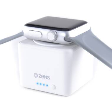 Przenośna bateria do Apple Watch ZENS 1300 mAh Biała