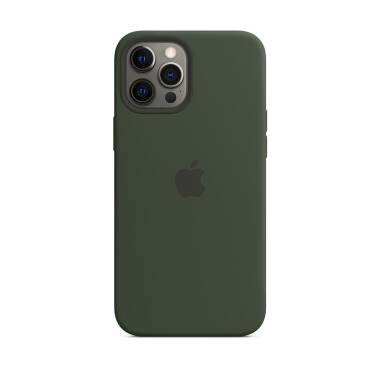 Etui do iPhone 12 Pro Max Apple Silicone Case z MagSafe - cypryjska zieleń 