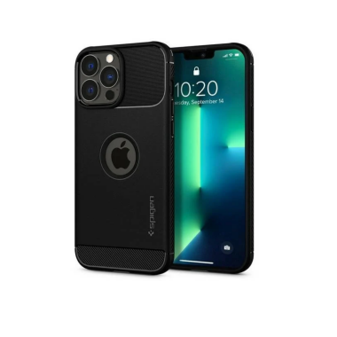 RZESZÓW Etui do iPhone 13 Pro Max Spigen Rugged Armor - czarne ACS03200