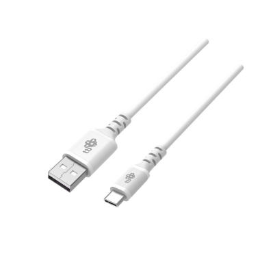 RZESZÓW Kabel USB - USB-C TB 1m silikonowy - biały AKTBXKUCMISI10W