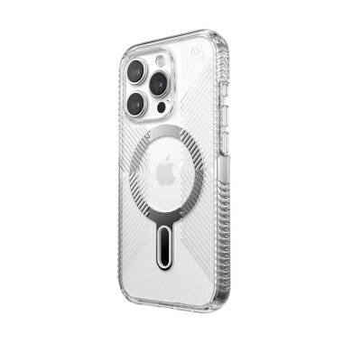 Etui do iPhone 15 Pro Speck Presidio2 Grip ClickLock MagSafe clear - przezroczyste