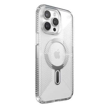 Etui do iPhone 15 Pro Max Speck Presidio2 Grip ClickLock MagSafe clear -przezroczyste
