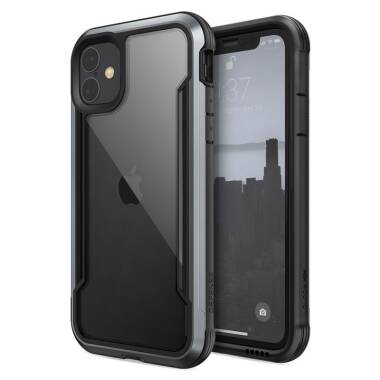 Etui do iPhone 11 X-Doria Defense Shield aluminiowe - czarne