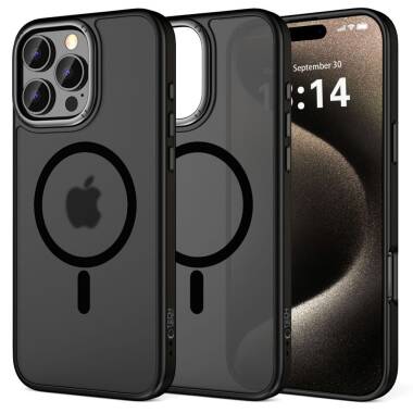 Etui do iPhone 16 Pro Max Rzeszów Tech-Protect MagEdge MagSafe black - czarne