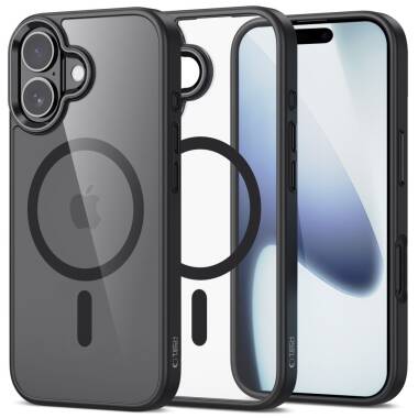 Etui do iPhone 17 Tech-Protect MagMat MagSafe black clear