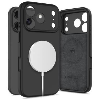 Etui do iPhone 17 Pro Tech-Protect Silicone MagSafe black