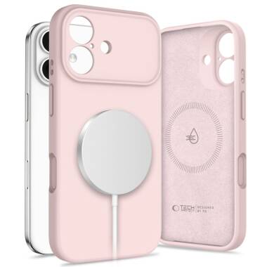 Etui do iPhone 17 Tech-Protect Silicone MagSafe pink pearl