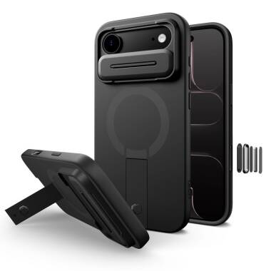 Etui do iPhone 17 Air Tech-Protect Kevlar Aura MagSafe black