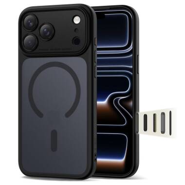 Etui do iPhone 17 Pro Max Tech-Protect Magpeak CC MagSafe black