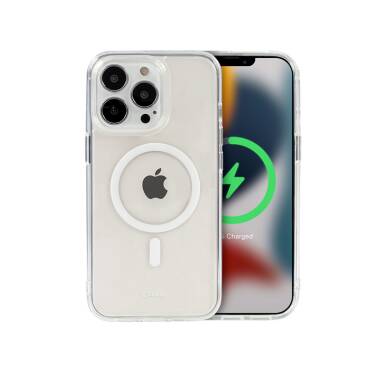 Etui do iPhone 13 Pro Max Crong Clear Cover z MagSafe - Przeźroczyste