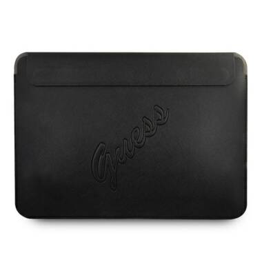 Etui na macbooka Air/Pro 13 Guess Saffiano Script Sleeve - czarne