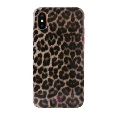 Etui do iPhone Xs Max Puro Glam Leopard Cover