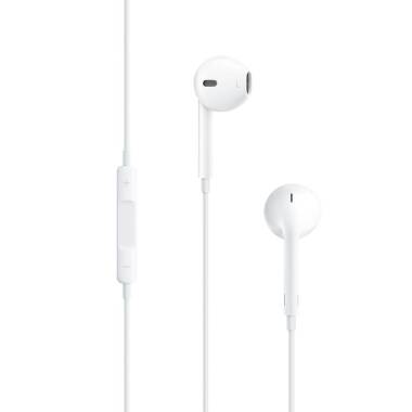 Słuchawki douszne EarPods firmy Apple z pilotem i mikrofonem