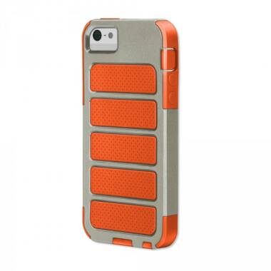 Etui ochronne do iPhone 5/5s/SE X-Doria Shield pomarańczowo-czarne