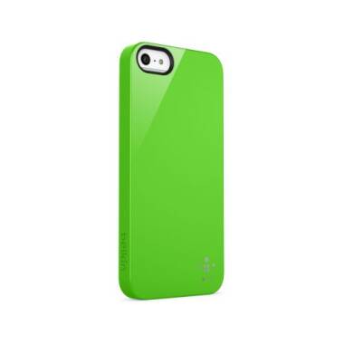 Etui do iPhone 5/5S/SE Belkin Shield - zielone