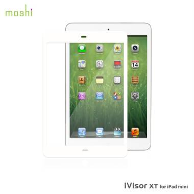 Folia do iPad Mini Moshi iVisor XT - przeźroczysta/biała