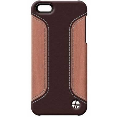 Etui do iPhone SE/ 5S Trexta Coupe - brązowe