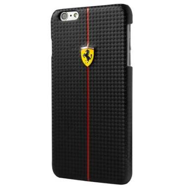 Etui iPhone 6/6s Plus Ferrari Formula One Carbon Hardcase - czarne 