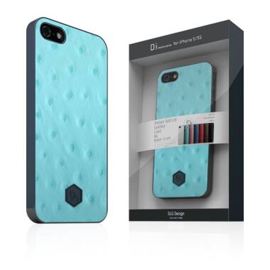 SLGDesign D3 IOL - etui do iPhone SE/5/5S Miętowe