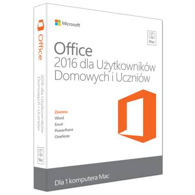 Microsoft Office Mac Home & Student 2016 PL 32-bit/x64