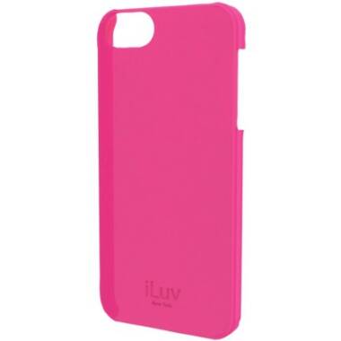 Etui do iPhone SE/5/5s iLuv Overlay Translucent - różowe