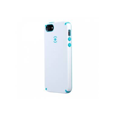 Speck CandyShell - etui do iPhone 5/5S  White/Peacock Blue