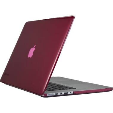 Obudowa do MacBook Pro Retina 13 Speck SeeThru Satin - czerwona 