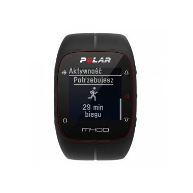 Monitor aktywności fizycznej Polar M400 z wbudowanym GPS + czuj. tętna  Czarny
